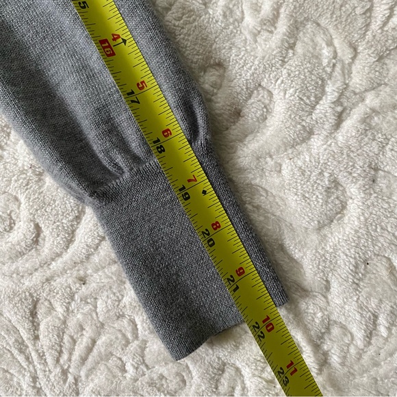 J. Crew Gray Merino Wool Sweater Dress - Picture 6 of 7